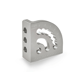 Angle bracket aluminium-titanium