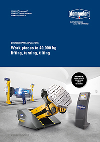 Brochure manipulators for welding and assembling